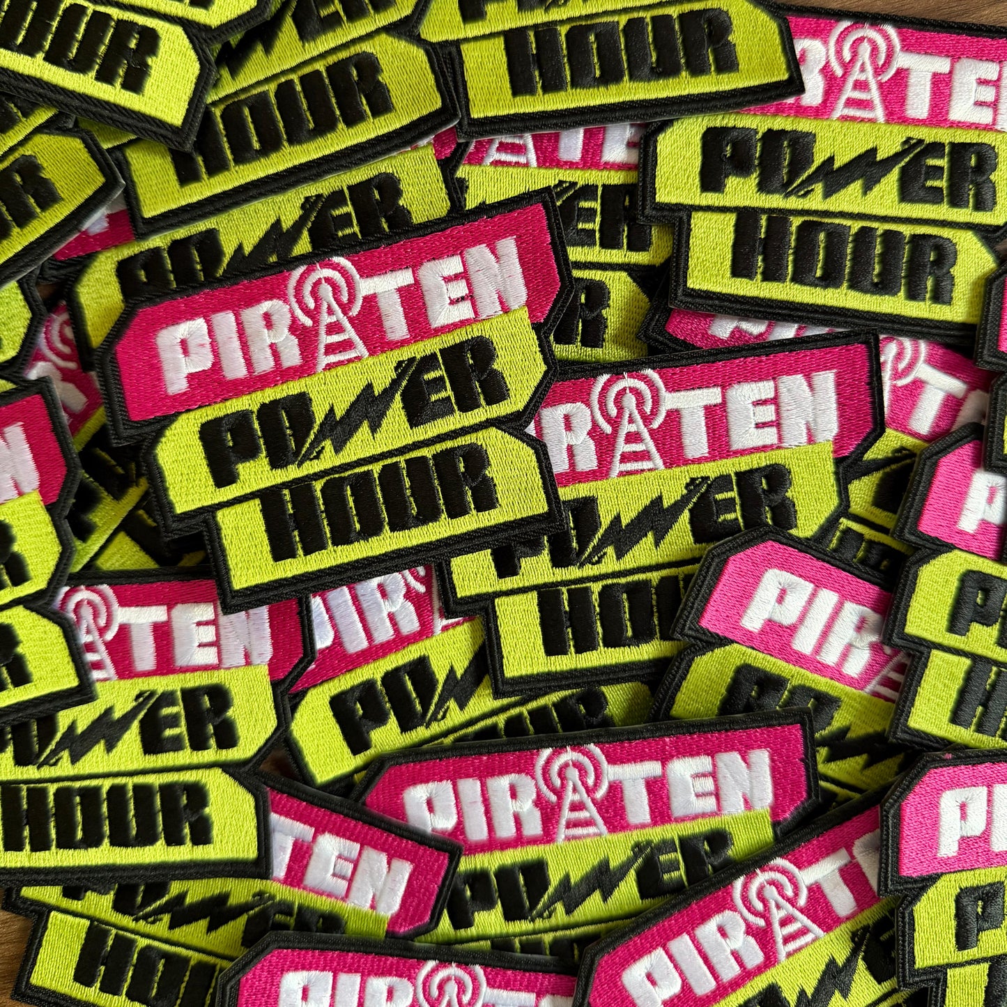 PIRATEN POWER HOUR CARNAVALS PATCH